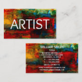 アーティスト名刺 名刺 (正面/裏面)