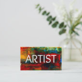 アーティスト名刺 名刺 (スタンド正面)