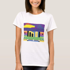 アーティスト向けはっきりしたの装飾とマクシマリストデザイン Tシャツ