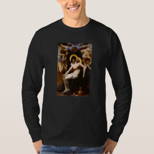 アーティスト向け ウィリアム・アドルフ・ブグロー ピエタ 2 Tシャツ