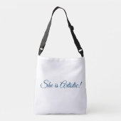 アーティスト引用文トート クロスボディバッグ (裏面)