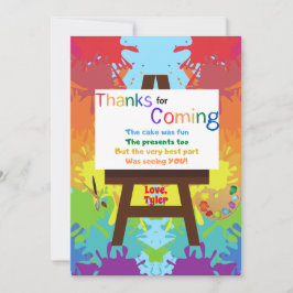 アーティスト感謝カード サンキューカード