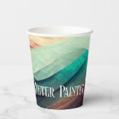 アーティスト披露宴ブランディング 紙コップ (裏面)