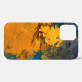 アーティスト数々のの油の色絵を描の線 Case-Mate iPhoneケース (裏面 (横))