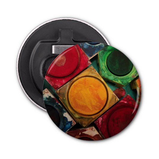 アーティスト水彩箱絵を描パレット 栓抜き (正面)