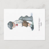 アーティスト漫画子供古いポストカード ポストカード (正面)