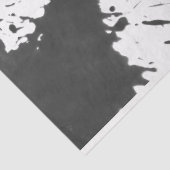 アーティスト白黒ラージ抽象芸術絵を描(ばちゃばちゃ)跳ねる 薄葉紙 (詳細)