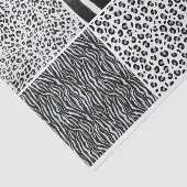 アーティスト白黒動物の非表示テクスチャ 薄葉紙 (詳細)