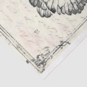 アーティスト白黒大ヴィンテージ牡丹の背景 薄葉紙 (詳細)