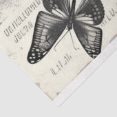 アーティスト白黒大ヴィンテージ牡丹デコページ 薄葉紙 (詳細)