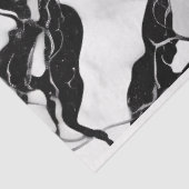 アーティスト白黒抽象芸術大理石テクスチャ1a 薄葉紙 (詳細)