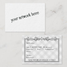 アーティスト空白ののACEOミニチュアアートカードw COA