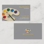 アーティスト素晴らし |プロフェッショナル名刺 名刺 (正面/裏面)