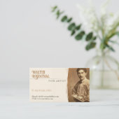 アーティスト素晴らし |ヴィンテージプロフェッショナル 名刺 (スタンド正面)