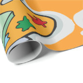 アーティスト絵を描 ラッピングペーパー (ロールコーナー)