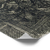 アーティスト絵画の正確なグリッドに対するポートレート ポスター (角)