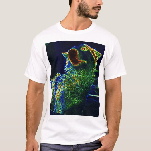 アーティスト設計Tシャツ、Gonzo the Cosmic Dog Tシャツ (正面)