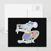 アーティスト間抜けマウス ポストカード (正面/裏面)