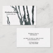 アーティスト2 名刺 (正面/裏面)