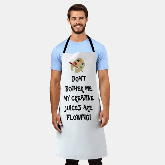 アーティスト・アット・ワ   ーカデルト・エプロン エプロン (着用した状態)