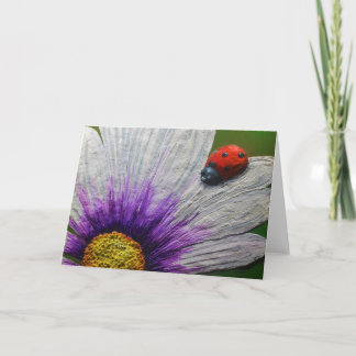 アーティスト・アリソン・ガルヴァンによるラッキーレディーグリーティングカード カード