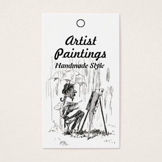 アーティスト・イン・ザ・レインプライス・プロダクト・ラベル (正面)