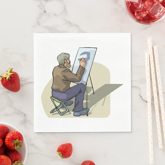 アーティスト・イン・ワーク スタンダードランチョンナプキン