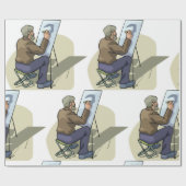 アーティスト・イン・ワーク ラッピングペーパー (フラット)