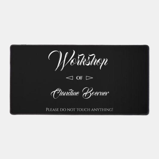 アーティスト、ガレージ、スタジオ用ワークベンチパッド デスクマット (正面)