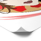 アーティスト・ガール・イン・レッド ポスター (角)