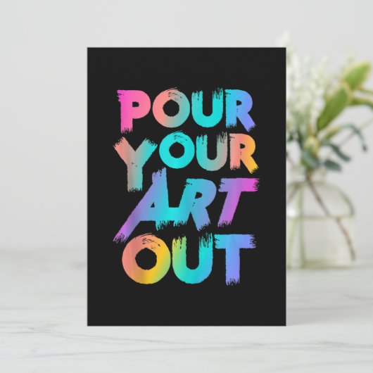 アーティスト・ペインター・アクリル絵画ズからアートを注ぐ シーズンカード (スタンド正面)