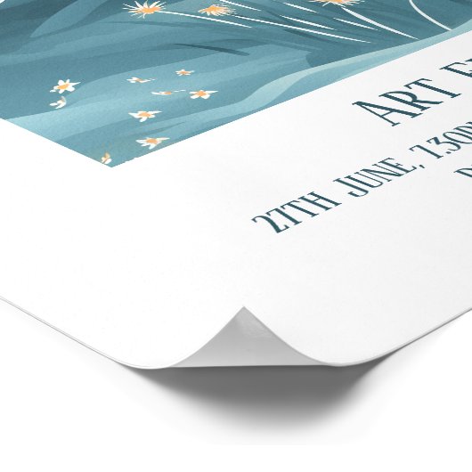 アーティスト・ペインター・アート展プロモーション ポスター (角)