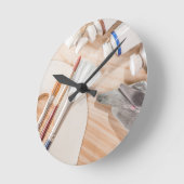 アーティスト ラウンド壁時計 (傾斜)