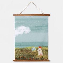 アーティスト 吊り下げ型タペストリー