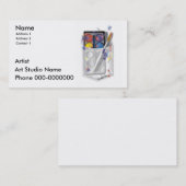 アーティスト 名刺 (正面/裏面)