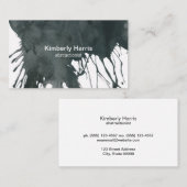 アーティスト 名刺 (正面/裏面)