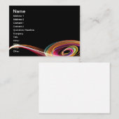 アーティスト 名刺 (正面/裏面)