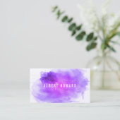 アーティスト |水彩 名刺 (スタンド正面)