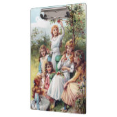 アーティストEVELYN S HARDY ～さくらんぼの束～ クリップボード (左)