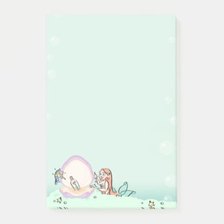 アーティストSTEPHANIE dのボトルMermaidのメッセージ ポストイット