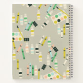 アーティスパーソナライズされたトSketchbook ノートブック (裏面)