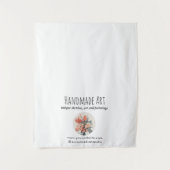 アーティスポップ・アートのトアップショップテーブルランナーサインフォトベンダー タペストリー (正面)