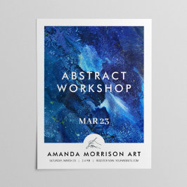 アーティスモダントの画家の手のロゴ ポスター