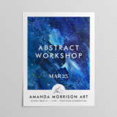 アーティスモダントの画家の手のロゴ ポスター