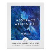 アーティスモダントの画家の手のロゴ ポスター (正面)