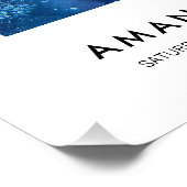 アーティスモダントの画家の手のロゴ ポスター (コーナー)