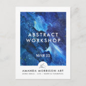 アーティスモダントの画家の手のロゴ ポストカード (正面)