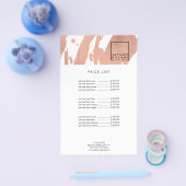 アーティスモダント抽象芸術フェイクバラ金ゴールドブラシストローク チラシ (シングル)