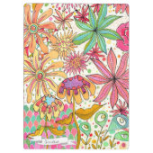 アーティスユニークトの絵画クリップボパーソナライズされたード クリップボード (裏面)