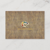 アーティス素晴らしト |プロフェッショナル 名刺 (裏面)